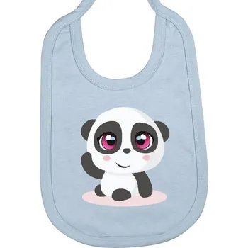 Bryndák bavlna s potiskem Hello panda dětské