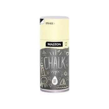 Barva ve spreji Maston CHALK (Křídový sprej) 150ml žlutá - yellow