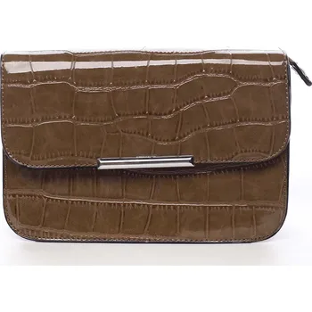 Kabelka Dámská crossbody kabelka tmavá camel - Silvia Rosa Crakhe Camel