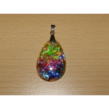 Drahý kámen Orgonit - Přívěsek - kapka - kpo10