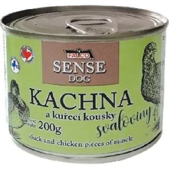 Krmivo pro psa Sokol Falco Falco sense - Dog - kachna a kuře - 200g