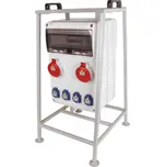 Staveništní rozvaděč hlavní jistič 60A IP54 8x230V/16A, 2x400V/16A/5p, 2x400V/32A/5p s proudovým chráničem 845x465x540mm Famatel ZSFV80202000.1 /3952