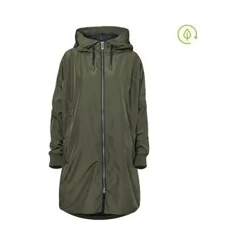 Dámská casual bunda WOOX NIMBUS URBAN DEEP DEPTH CHICA S; Zelená bunda + DÁREK DLE VÝBĚRU!