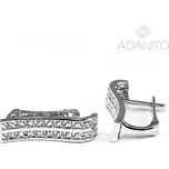 Zlaté náušnice se zirkony