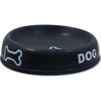 Miska pro psa Miska DF keramická černá 20x5,5cm