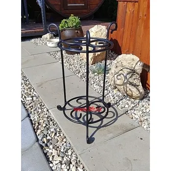 Stojan na květiny Kovaný stojan na květiny Kruh