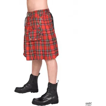 Dámská sukně kilt pánský BLACK PISTOL - Eye Kilt Tartan - (Black) - B-2-90-060-04 - M