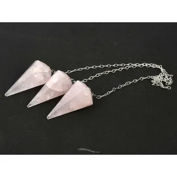 Přírodní kámen Růženín kyvadlo cca 40mm