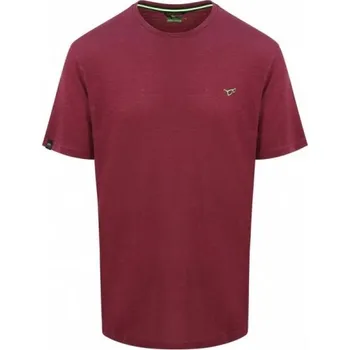 Pánské tričko KORDA - Tričko LE Loyal Tee Burgundy vel. S