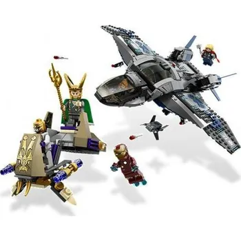 Hračka Lego 6869 Super Heroes Quinjet letecké bitvy