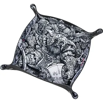 Příslušenství k deskovým hrám All Rolled Up Skládací podložka na házení kostek - Chaos Dwarf