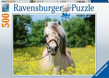 Puzzle Ravensburger Bílý kůň 500 dílků