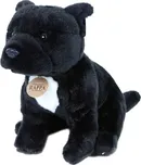 Rappa Plyšový pes bulteriér černý 30 cm