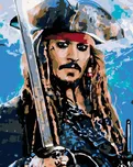 Zuty Malování podle čísel Jack Sparrow…