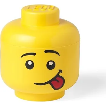 Stavebnice LEGO LEGO Storage LEGO úložná hlava (velikost S) - silly
