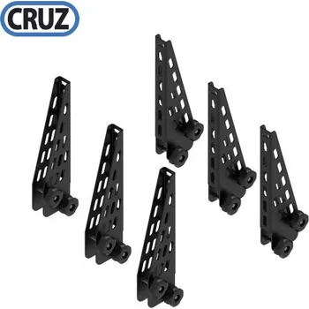 Příslušenství ke střešnímu nosiči Sada 6ks 18cm bočních zarážek střešních košů EVO