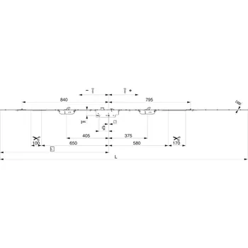 Příslušenství k oknu MACO Z-TS zámek E92 DM50 PZ 2HO+2iS VK8 F-2.400X16