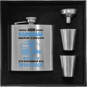 Placatka Placatka v krabičce Samozřejmě, že jsem blázen - kamioňák