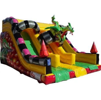 Skákací hrad Nafukovací skluzavka - Dragon - TOP provedení - české certifikace