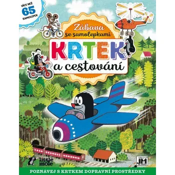 Samolepková knížka Krtek a cestování - JIRI MODELS (2019, brožovaná)