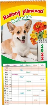 Kalendář Aria-Cards Rodinný plánovací kalendář Mazlíčci 2022