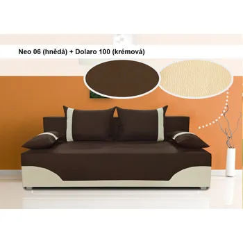 Pohovka ImportWorld Rozkládací pohovka Egypt, Neo 06 - Dolaro 100 (barva potahu)