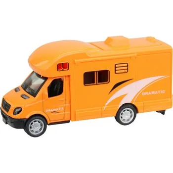 autíčko MaDe City Collection Karavan, Oranžový, 11cm