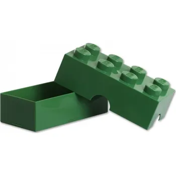 Svačinový box Lego dóza na svačinu zelená