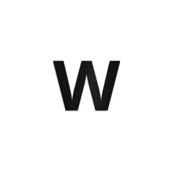 Obraz Dřevěná dekorace na zeď Letter W s možností výměny či vrácení do 30 dnů - Small letter - LW1