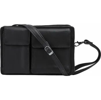 Pánská aktovka New Bags Pánská kožená taštička na doklady HT-100 černá
