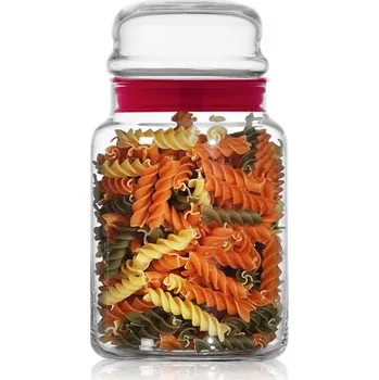 Dóza na potraviny dóza sada 2ks 890ml sklo d8, v13,8cm