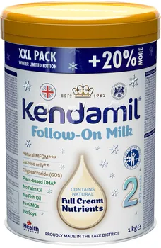 kojenecká výživa Kendamil Pokračovací mléko 2 DHA+ zimní XXL balení 1 kg