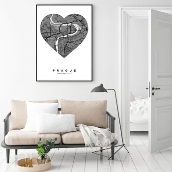 Plakát LuxusniObrazy.cz Plakát - Praha