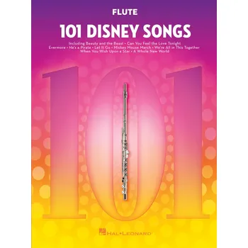 Hudebniny 101 Disney Songs / příčná flétna