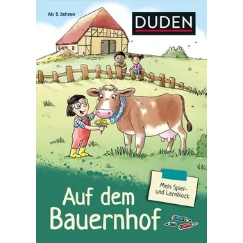 První čtění Mein Spiel- und Lernblock 2 - Auf dem Bauernhof - Krause, Marion