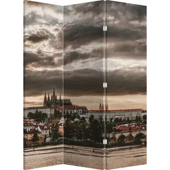 Paraván LuxusniObrazy.cz Paraván - Zamračená Praha