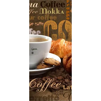 Fototapeta LuxusniObrazy.cz Fototapeta na dveře - Šálek kafe