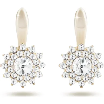 Náušnice biju Pozlacené náušnice 14k, rozvinutý květ 1002157