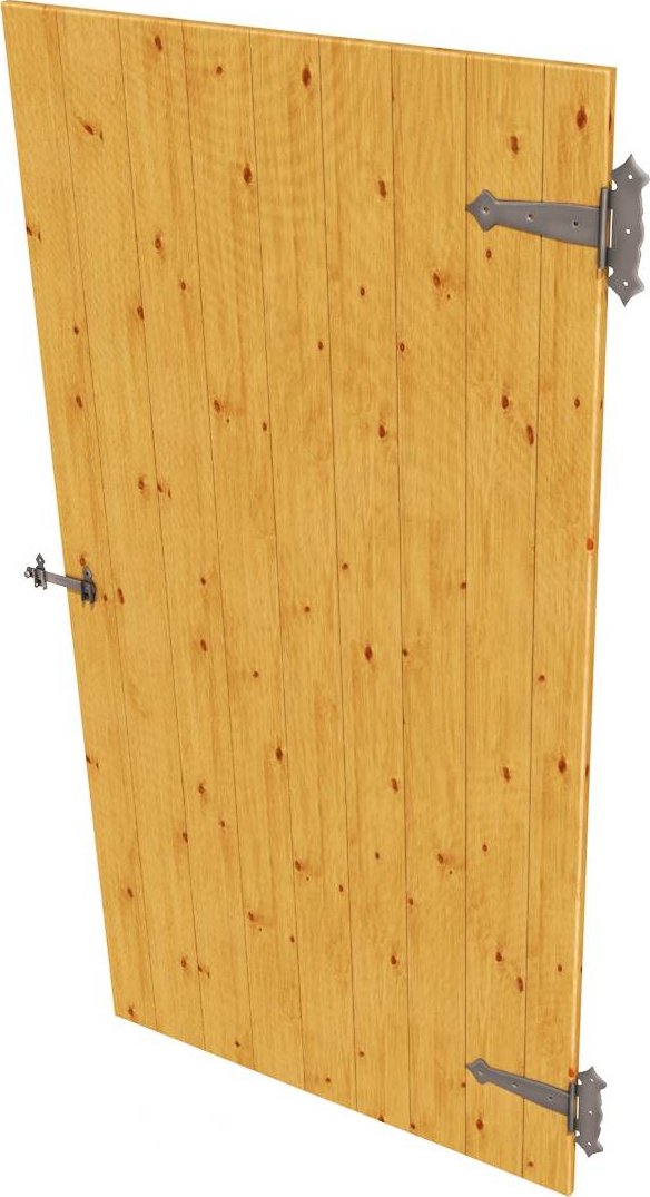 Jednokřídlé dveře navíc - záměna za plné panely - samostatně neprodejné