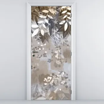 Fototapeta LuxusniObrazy.cz Fototapeta na dveře - Podzimní listí