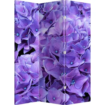 Paraván LuxusniObrazy.cz Paraván - Fialová květina