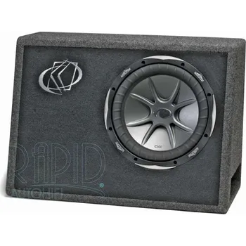 Reproduktor do auta Subwooferový box Kicker TCVX104 ( Box osazený 25 cm subwooferem, zatížení 600W RMS, vhodný do stísněných prostor )