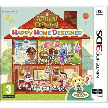 Hra pro Nintendo Animal Crossing: Happy Home Designer (3DS)