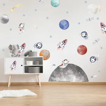 Samolepící dekorace LuxusniObrazy.cz Samolepky na zeď – Vesmír