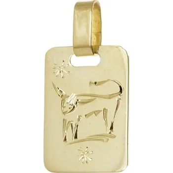 Přívěsek Přívěšek znamení Býk ze žlutého zlata ZZ0805BYKMZLF + dárek zdarma