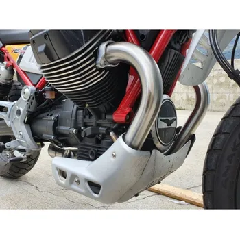 Výfuk pro motocykl Mistral Mistral MG V85TT (E4) nerezové hlavové svody Big-bore