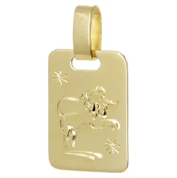 Šperk Zlatnictví Noemi Přívěšek znamení Lev ze žlutého zlata ZZ0805LEVMZLF Žlutá