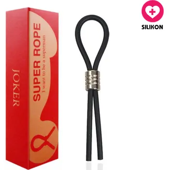 VšeNaSex.cz Silikonový erekční kroužek Super Rope