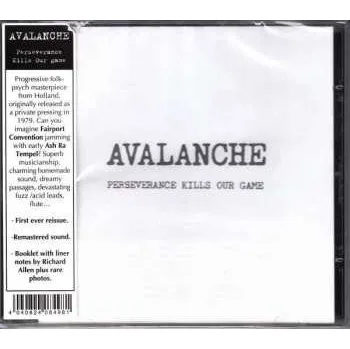 Zahraniční hudba CD Avalanche: Perseverance Kills Our Game 2015