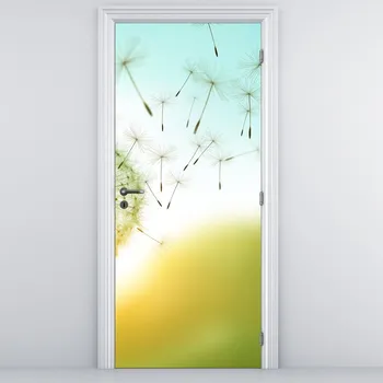 Fototapeta LuxusniObrazy.cz Fototapeta na dveře - Pampeliška ve větru